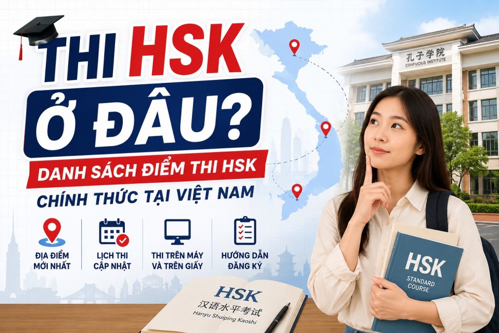 Thi HSK ở đâu